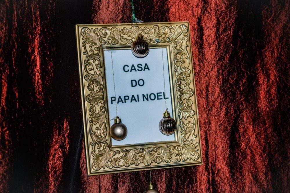 Casa do Papai Noel estará aberta para visitação até o dia 20 de dezembro