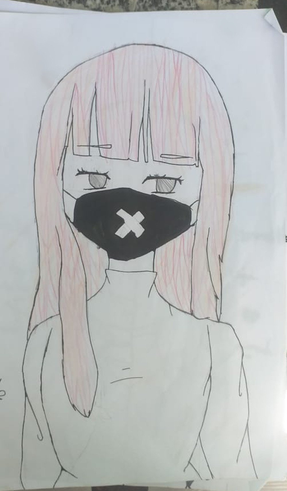 Menina usa desenho para denunciar abuso sexual