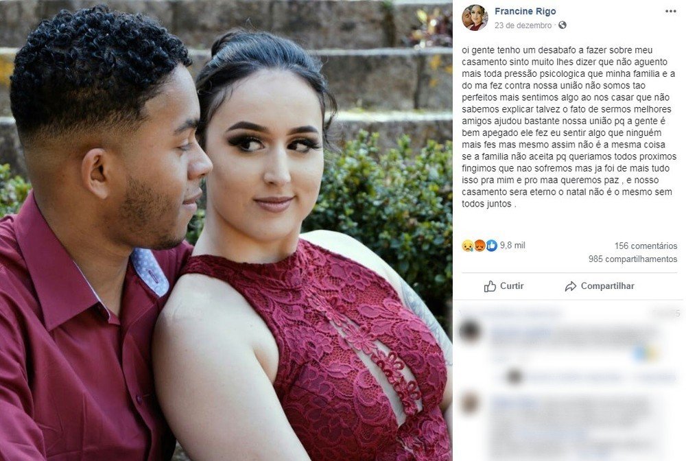 Marido que matou esposa grávida se passou pela vítima nas redes sociais