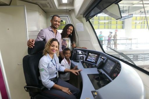 Soteropolitanos testam o novo trecho do metrô até Mussurunga