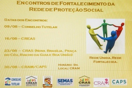 SEMAS promove encontros de fortalecimento da Rede de Proteção Social