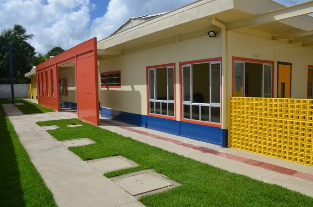 Creche da Baixa da Candeia - A primeira das cinco que serão entregues este ano