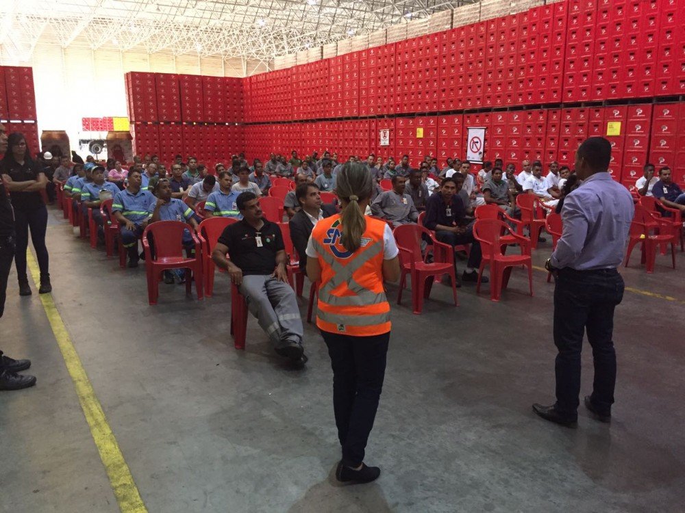 SMTT ministra palestras para funcionários do Grupo Petrópolis