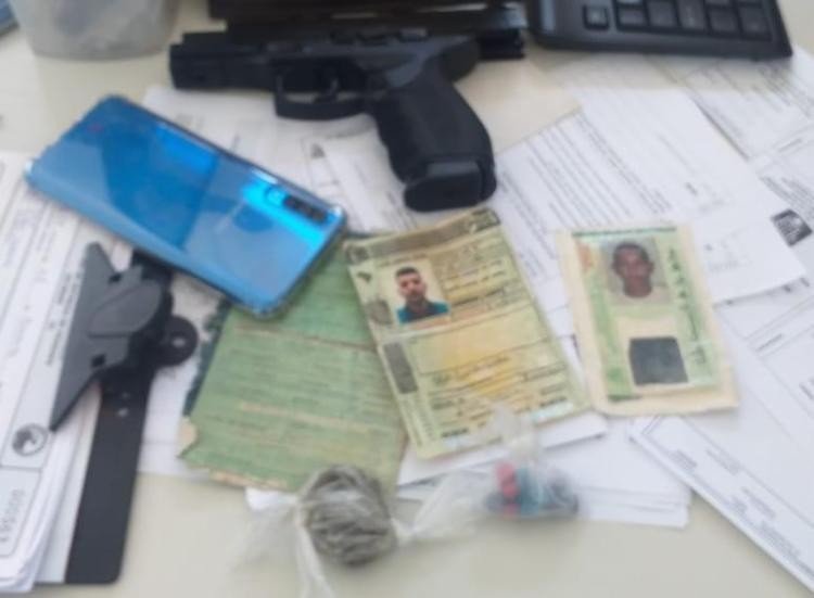 Suspeitos de assalto a vans são detidos após acidente de moto em Vera Cruz