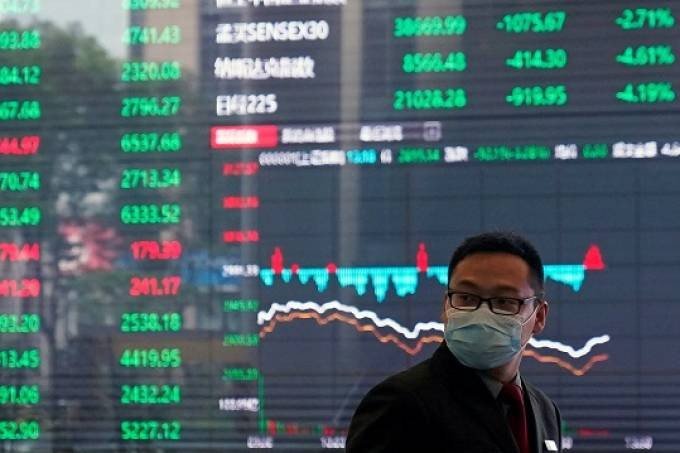 Pacote de estímulos não é aprovado nos EUA, e bolsas asiáticas despencam