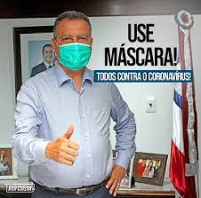 Rui agradece deputados por aprovação de projeto que obriga empresas a fornecerem máscaras a funcionários