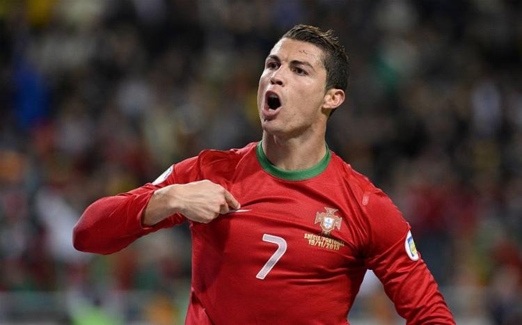 Cristiano Ronaldo e seleção portuguesa fazem doação para futebol amador