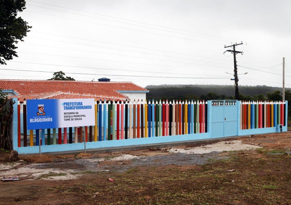 Prefeitura de Alagoinhas inaugura escola totalmente reformada neste domingo (3)