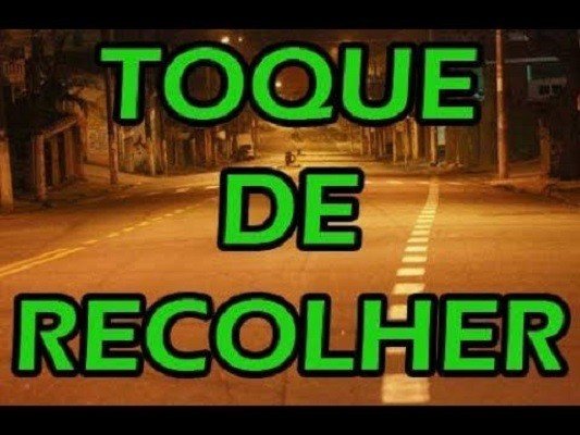 Toque de recolher em toda a cidade??!! Delivery até 20h??!!