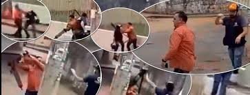 Bolsonarista agride cinegrafista da Globo e é levado para delegacia