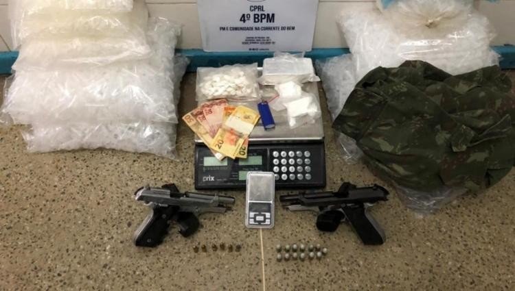 Tráfico de drogas: Suspeito é preso na cidade de Alagoinhas