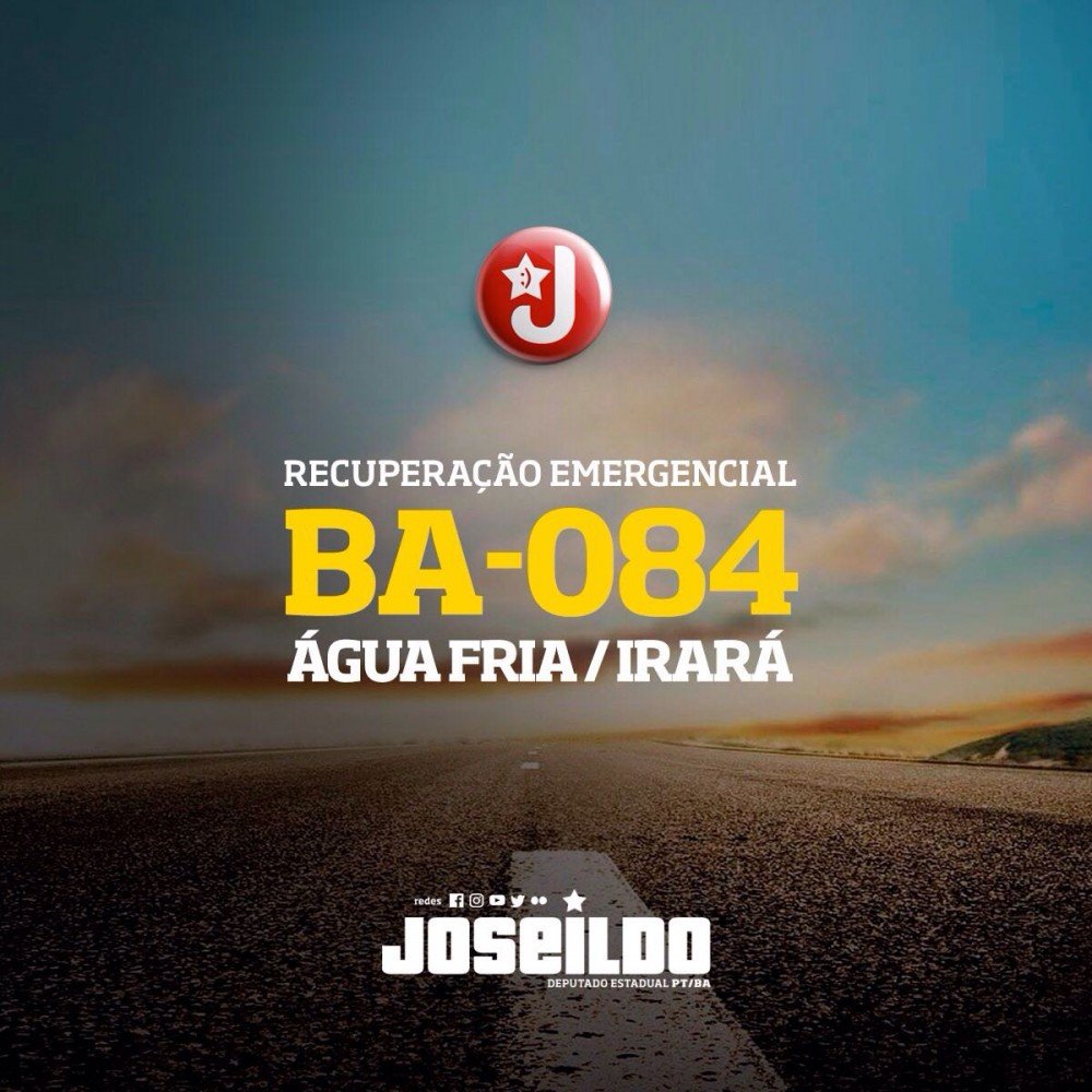 As pessoas que trafegam pela BA-084, entre Irara e Água Fria, devem encontrar um grande alívio pelos próximos dias