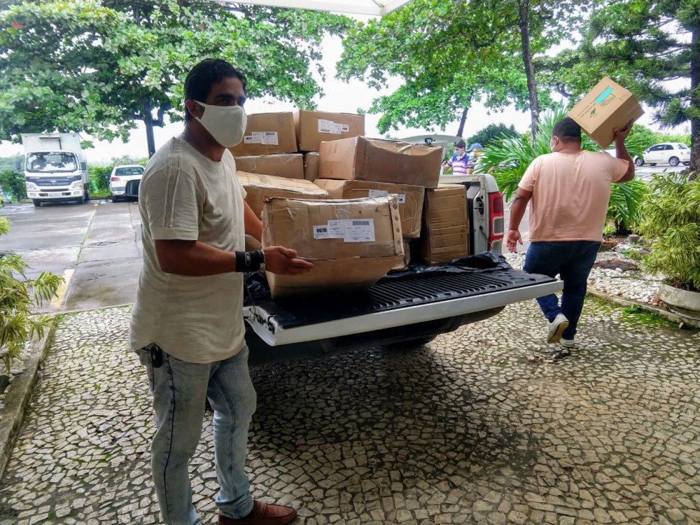 Mais de 130 mil máscaras são destinadas pelo Governo da Bahia para serviços sócio-assistenciais
