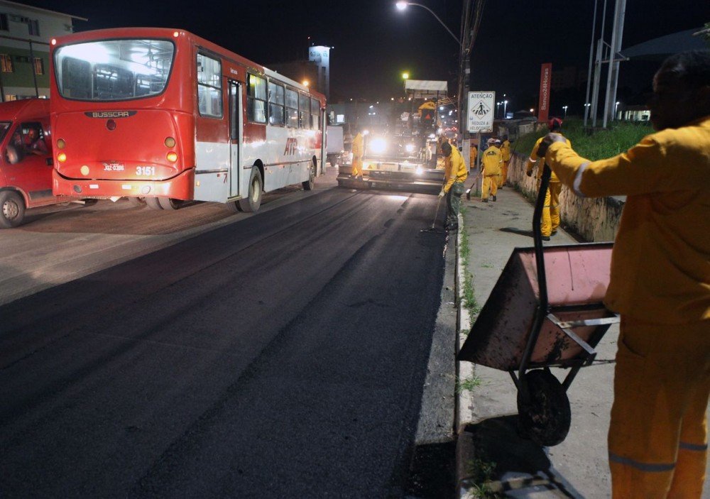 Prefeitura Transformando: recapeamento asfáltico é iniciado em Alagoinhas Velha nesta segunda-feira (12)