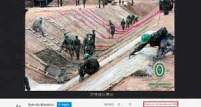 Governo Bolsonaro falsifica fotos de inaugurações de obras públicas
