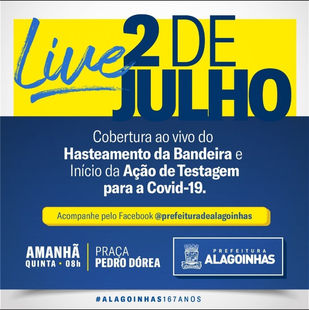 Alagoinhas Velha: teste rápido será aplicado em moradores sintomáticos, idosos e que trabalhem em outros municípios