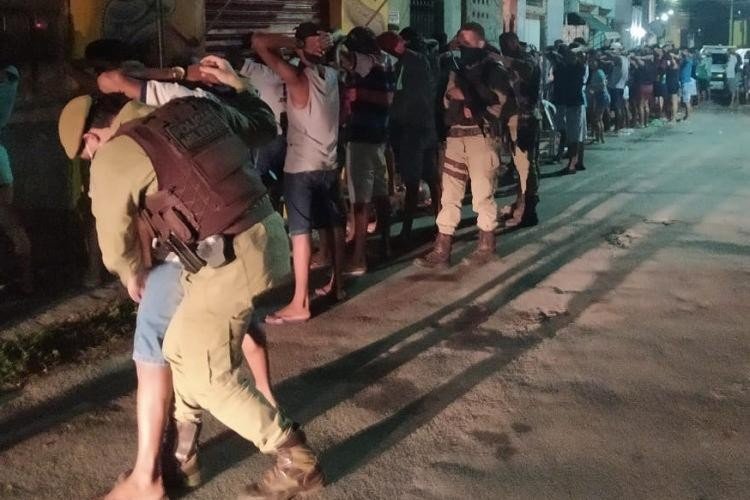 Lauro de Freitas tem festa paredão com 300 pessoas encerrada pela polícia