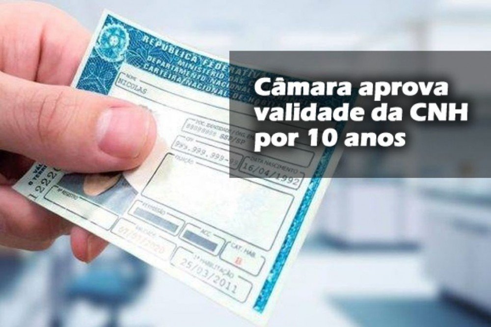 Câmara aumenta validade da CNH e muda leis de trânsito