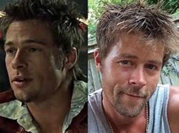 Sósia de Brad Pitt: o pedreiro que ganha 6.600 reais por foto