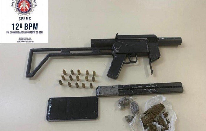 PM prende quatro criminosos em flagrante em RMS