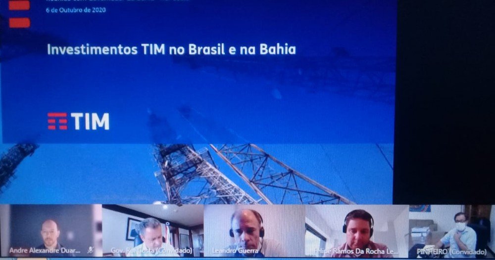 Plano de expansão da TIM é apresentado ao governo da Bahia