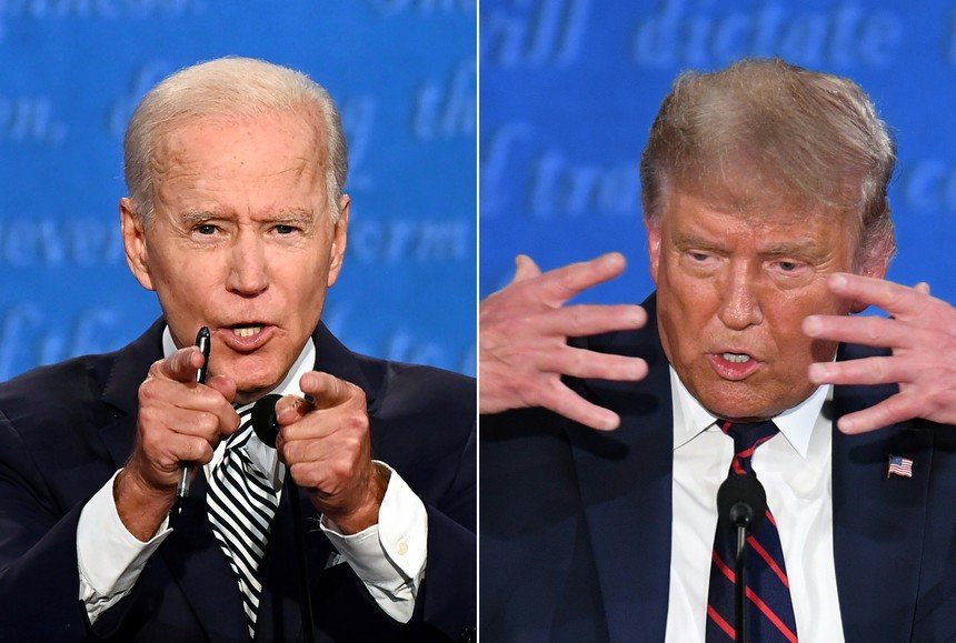 Trump se recusa a participar do próximo debate se for virtual e pede adiamento. Biden discorda