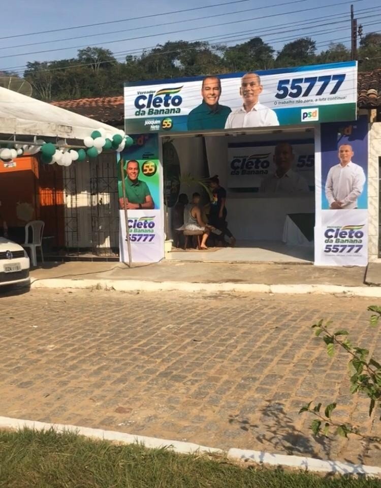 Joaquim Neto inaugura comitê de campanha no distrito de Boa União