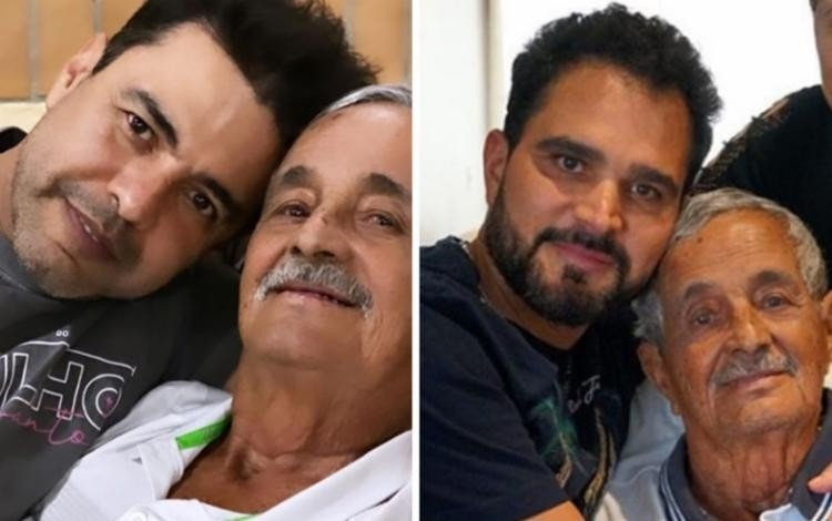 Sertanejo Zezé Di Camargo, famosos e autoridades participam do velório de Seu Francisco