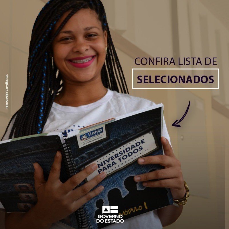 Saiu o resultado do Programa Universidade para Todos!