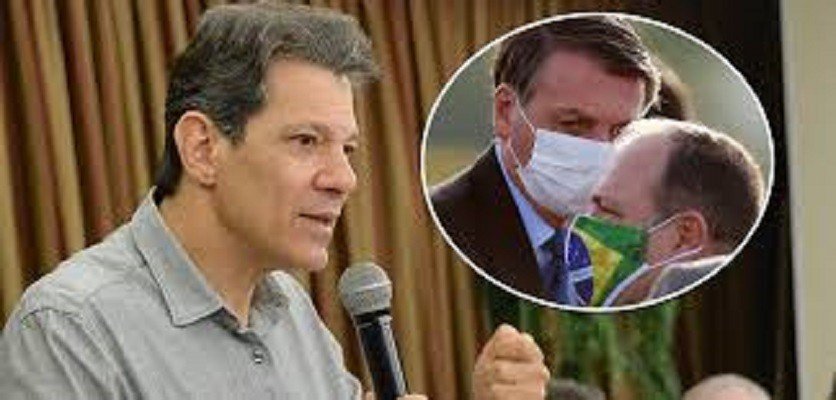 Haddad perde a paciência com a estupidez de Bolsonaro e manda ele calar a boca