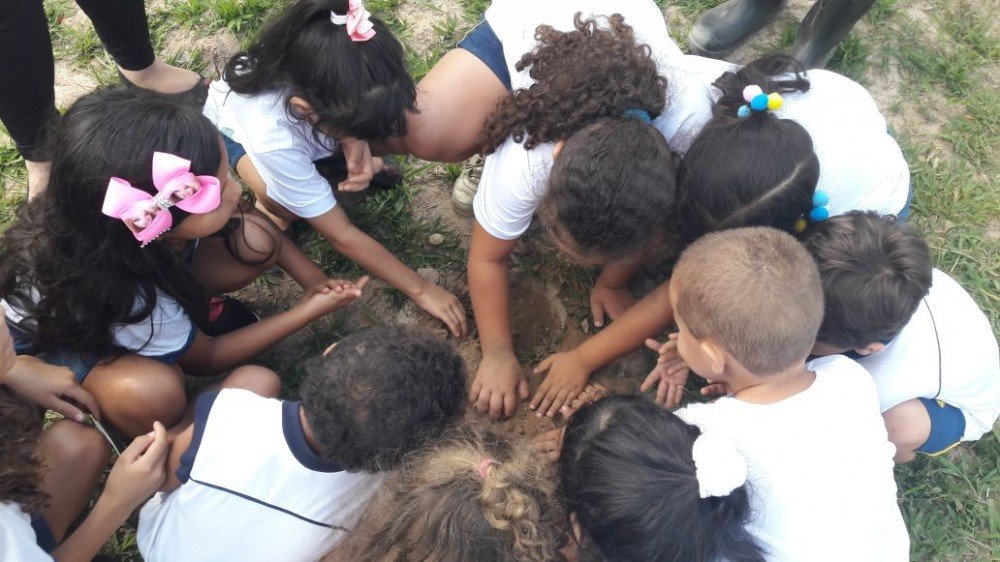 Terras das Lagoas recebe alunos do Colégio Santo Graal
