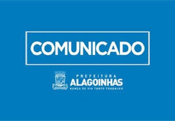 Comunicado da Secretaria Municipal de Saúde