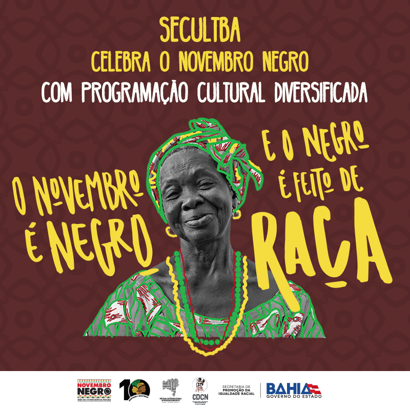 SecultBA celebra o Novembro Negro com programação cultural diversificada