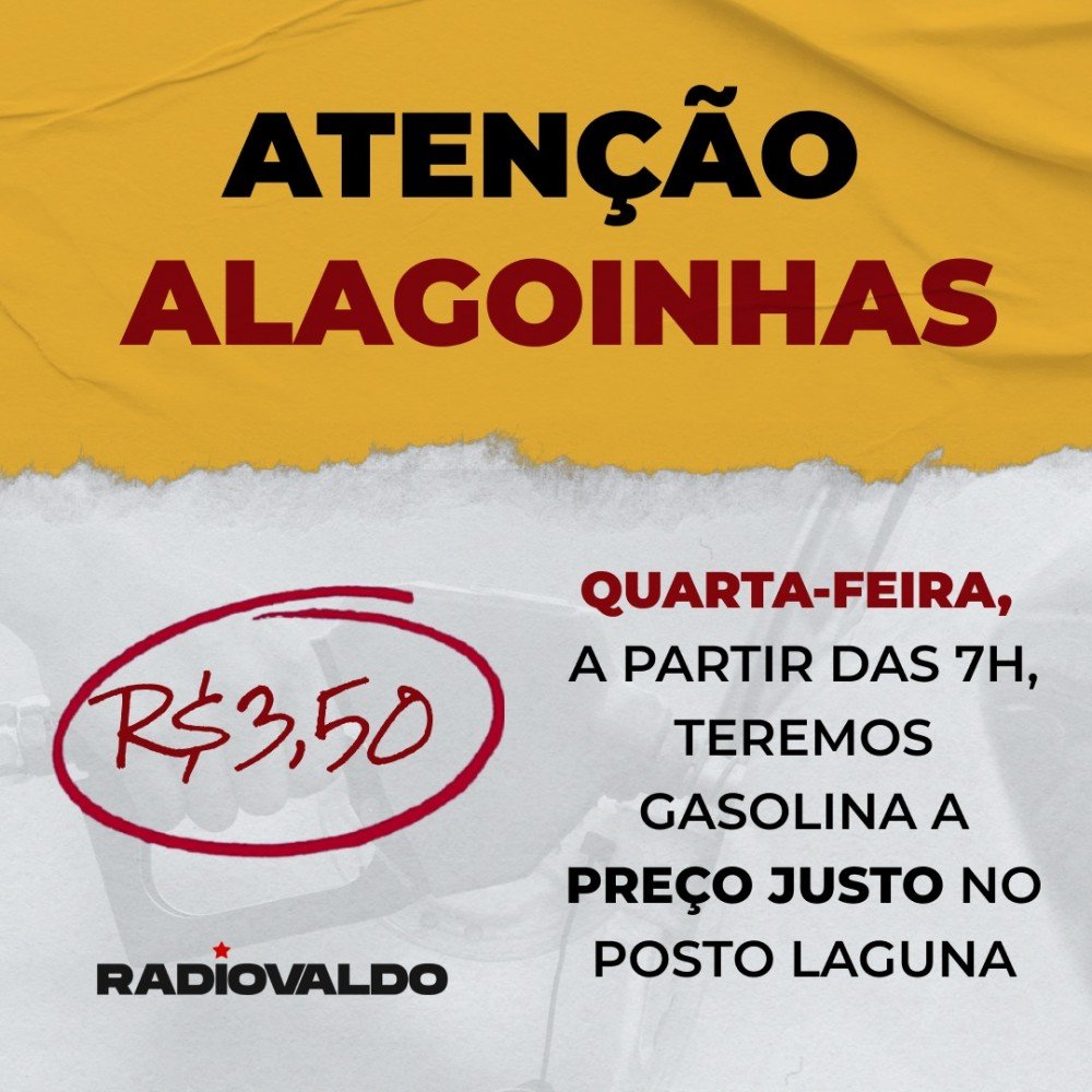 Petroleiros realizam ação de venda de gasolina a preço justo em Alagoinhas