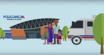 Governo lança vídeo educativo sobre uso das policlínicas regionais